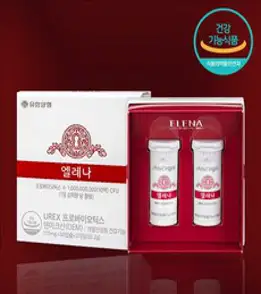 유한양행 엘레나 UREX 프로바이오틱스 유산균, 30정, 2개